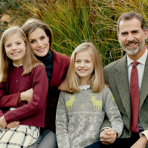 King Felipe VI of Spain, Queen Letizia, Princess Leonor, Princess Sofia King Felipe VI of Spain, Queen Letizia, Princess Leonor, Princess Sofia
